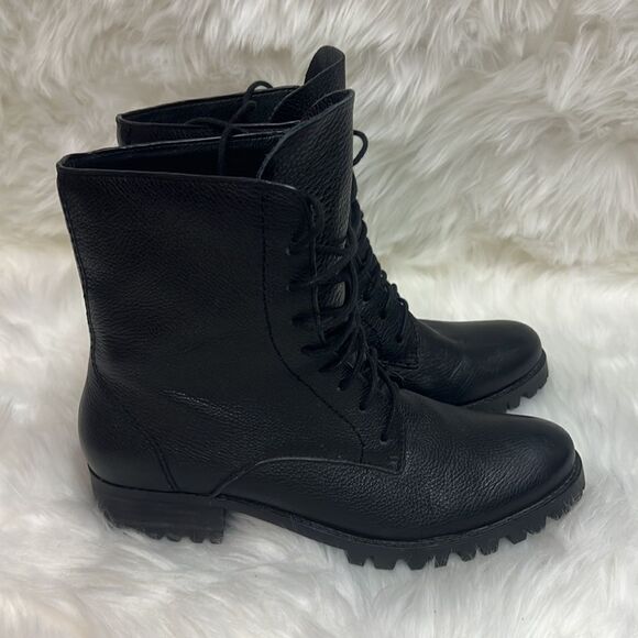 Splendid Long Laces Combat boots Size 8 D19 - Picture 7 of 10